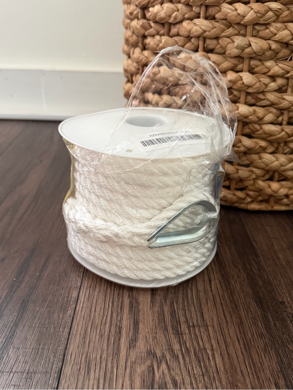Seachoice 3-Strand Twisted Nylon Anchor Line Boat 3/8" x 50 FT White 40691 New